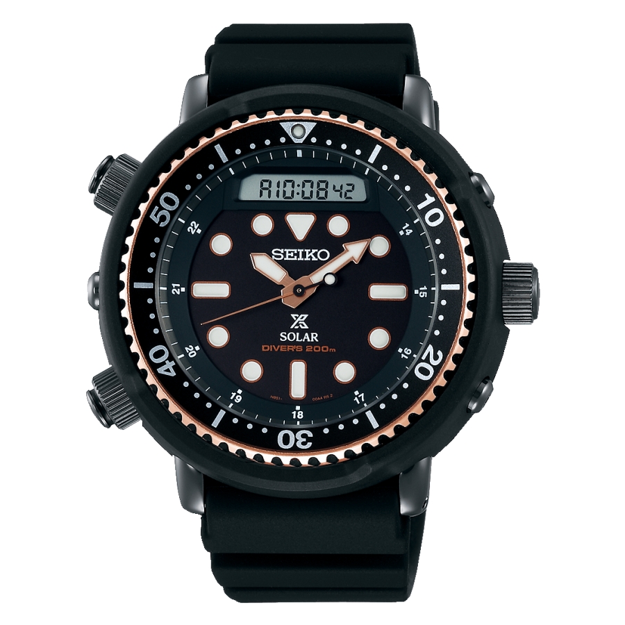 Seiko PROSPEX DIVER'S SOLAR SNJ028P1 - Vista frontal