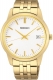 SEIKO NEO CLASSIC CUARZO 3 AGUJAS IP DORADO SUR404P1