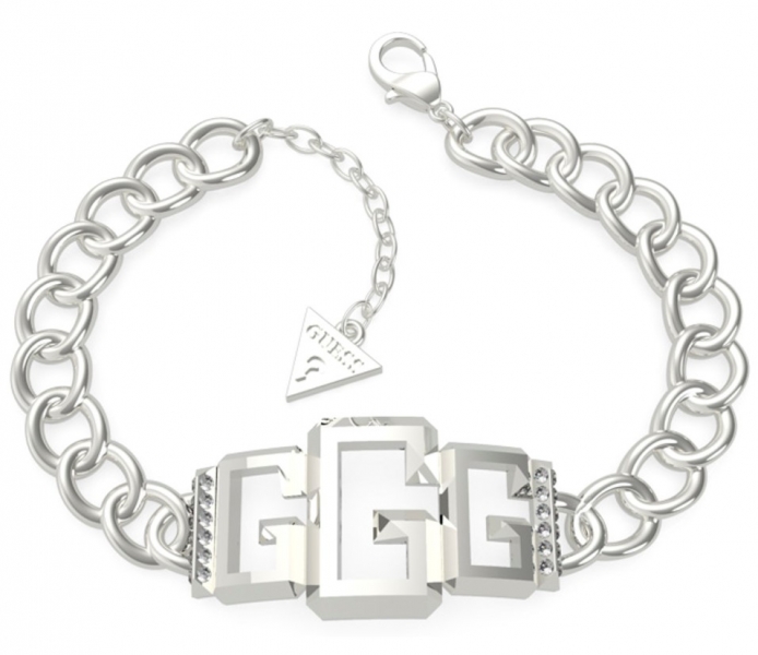 GUESS CURB CHAIN 32MM 3G LOGO RH UBB70022-S