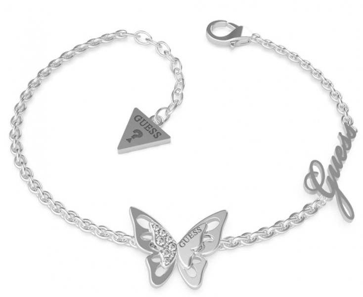 GUESS CENTRAL BUTTERFLY CHARM RH UBB70115-S