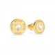 GUESS 10MM COIN STUDS YG UBE70037
