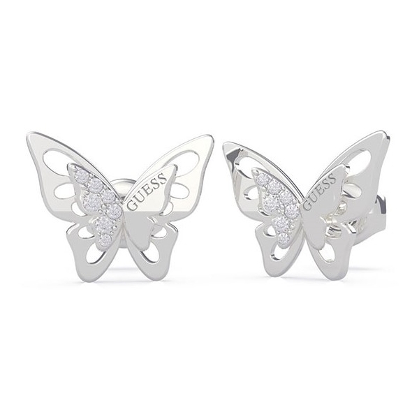 GUESS OVERLAPPED BUTTERFLY STUDS RH UBE70184