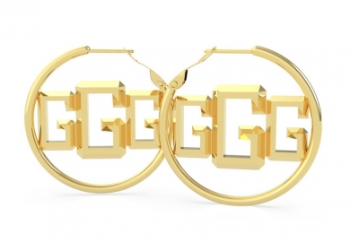 RELOJ GUESS 30MM HOOPS 3G LOGO YG UBE70073