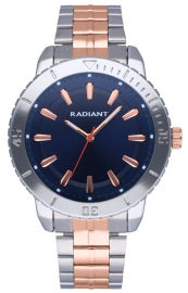 RELOJ RADIANT MARINE 44MM BLUE DIAL IPRG + SS BRAZ RA570204