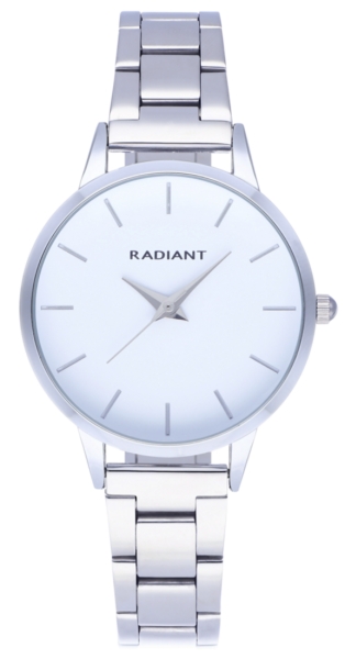 RADIANT LIGHT 33,5MM SILVER DIAL SS BRACEL RA569201