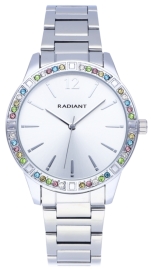 RELOJ RADIANT SHINNY PASTELS 38MM SILVER DIAL SS BRACE RA566201