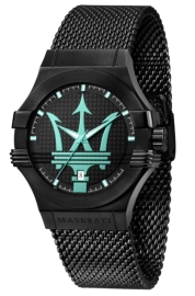 RELOJ MASERATI AQUA EDITION PONTENZA 3H BLK DIA MES BLK R8853144002