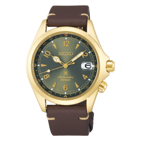 SEIKO PROSPEX ALPINIST SUNBEAM FOREST KHAKI SPB210J1