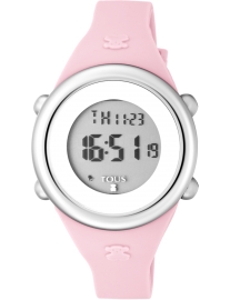 RELOJ TOUS SOFT SS DIG ESF BCA CORREA ROSA 800350610