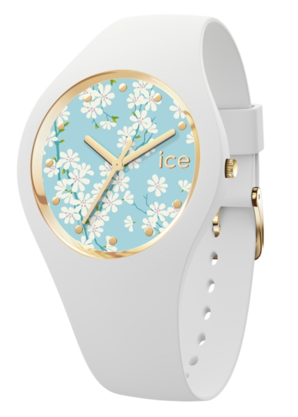ICE WATCH FLOWER - WHITE SAKURA - MEDIUM - 3H IC019202