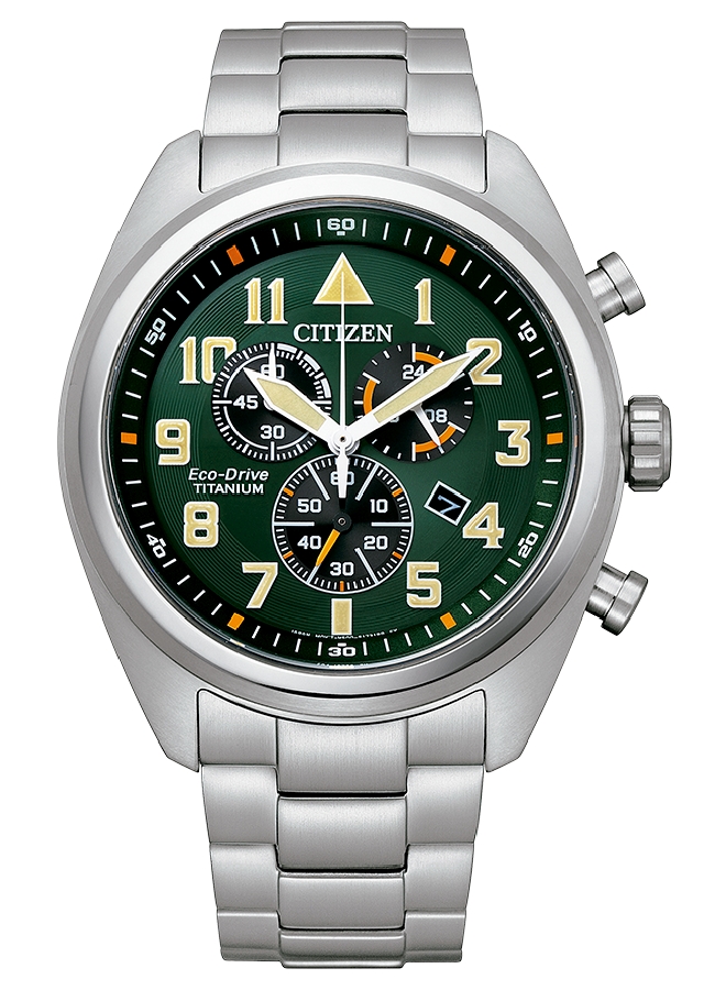 Citizen SUPER TITANIUM AT2480-81X - Vista frontal