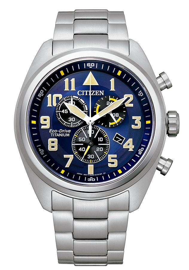 Citizen SUPER TITANIUM AT2480-81L - Vista frontal