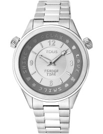 RELOJ TOUS TENDER TIME SS ESF SILVER BRAZALETE 100350455
