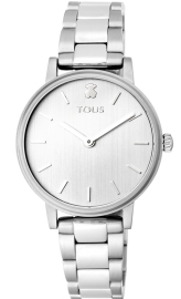 RELOJ TOUS ROND STRAIGHT SS ESF SILVER BRAZALETE 100350465