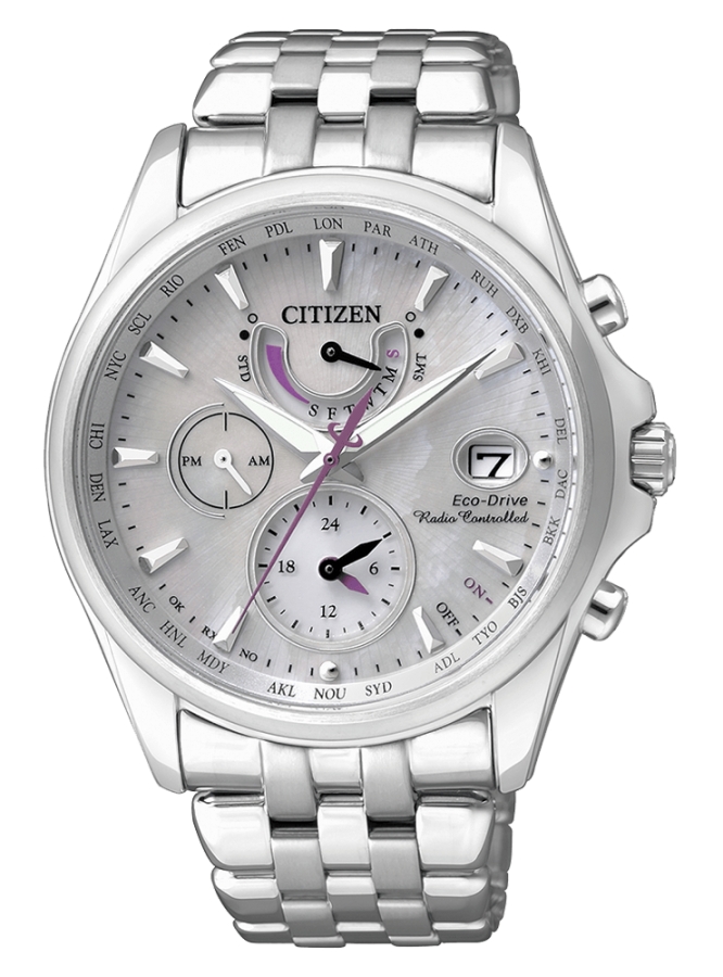 Citizen LADY RADIOCONTROL FC0010-55D - Vista frontal
