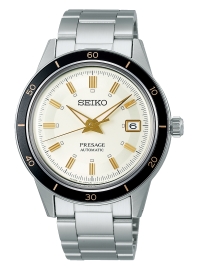 RELOJ SEIKO PRESAGE STYLE 60' AUTOMáTICO ESF CHAMPáN SRPG03J1