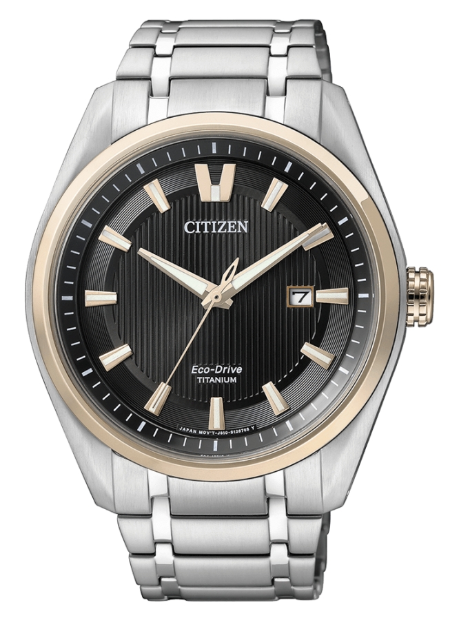 Citizen SUPER TITANIUM AW1244-56E - Vista frontal