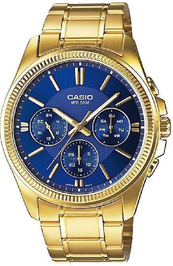 Casio MTP-E304GB-2A - Vista frontal