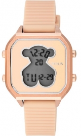 RELOJ TOUS D-BEAR TEEN SQUARE IPRG SILICONA NUDE 100350395