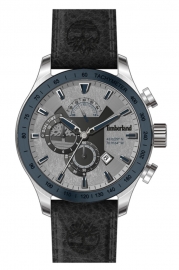 RELOJ TIMBERLAND STRANTON 49MM SILVER DIAL / BLACK LEATHE TDWGF2100203