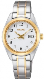 RELOJ SEIKO NEO CLASSIC NúMEROS ÁRABES MUJER BICOLOR SUR466P1