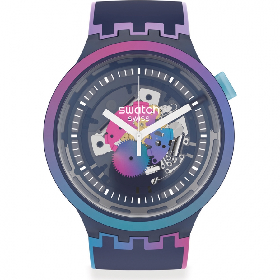 Swatch RAINBOWINTHENIGHT SO27N112 - Vista frontal