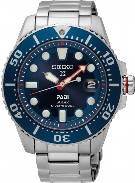 SEIKO PROSPEX DIVER'S PADI SOLAR SNE549P1
