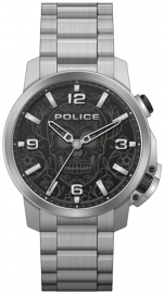 RELOJ POLICE FERNDALE 3H BLACK DIAL / SS BRAZ PEWJJ2110003