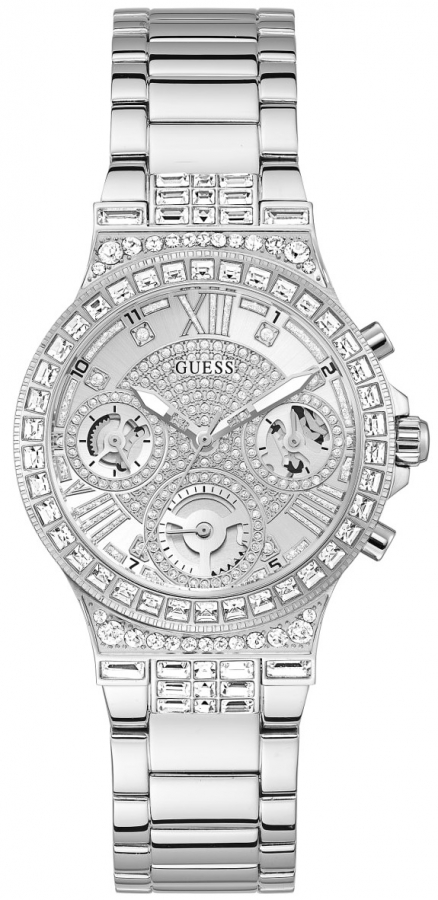 Reloj Guess Moonligh Mujer Analógico Plateado GW0320L1