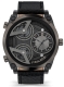 POLICE WING 3H BLACK DIAL / BLACK LEATHER PEWJA2117942