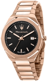 RELOJ MASERATI STILE 45MM 3H BLACK DIAL BR RG R8873642007