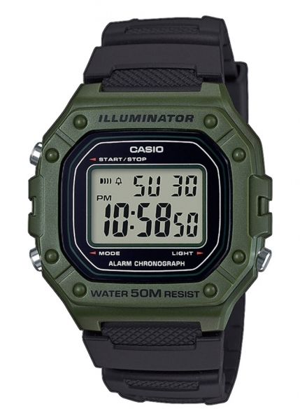CASIO COLLECTION W-218H-3AVEF
