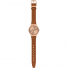 SWATCH BROWN QUILTED SYXG115