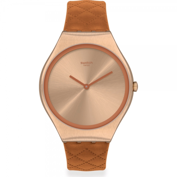 SWATCH BROWN QUILTED SYXG115