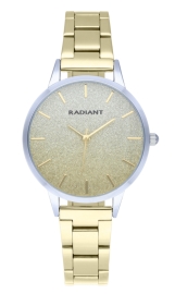 RELOJ RADIANT STARDUST 33,5MM MULTI DIAL IPGOLD BRAZ RA573203
