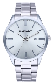 RELOJ RADIANT RAIL 44MM SILVER DIAL IPSILVER BRAZ RA576204