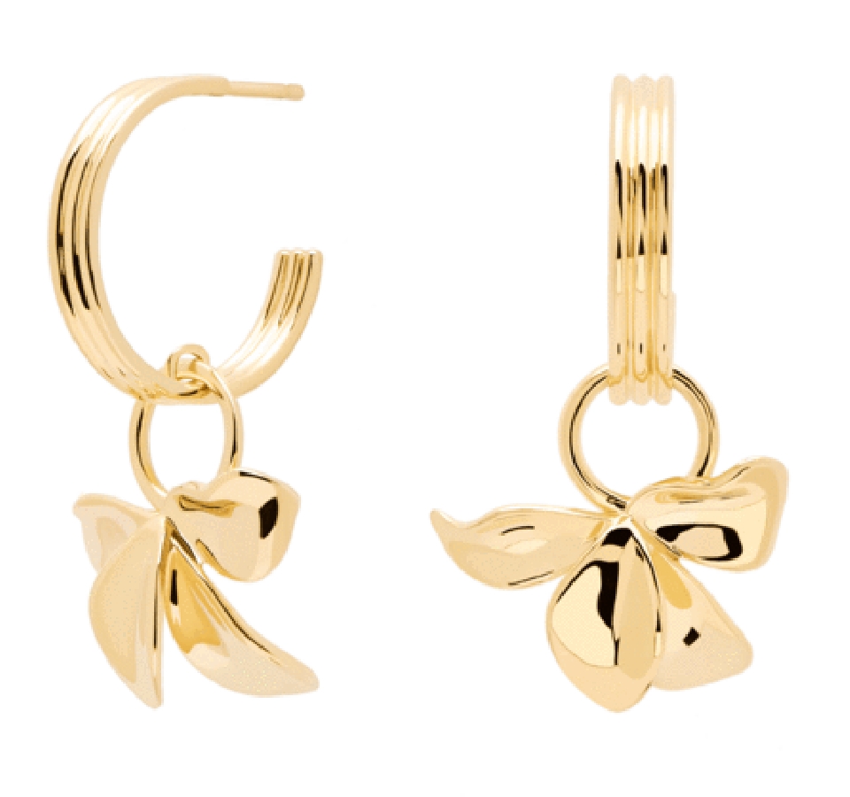 PDPAOLA IVI GOLD PENDIENTES AR01-185-U - Vista frontal