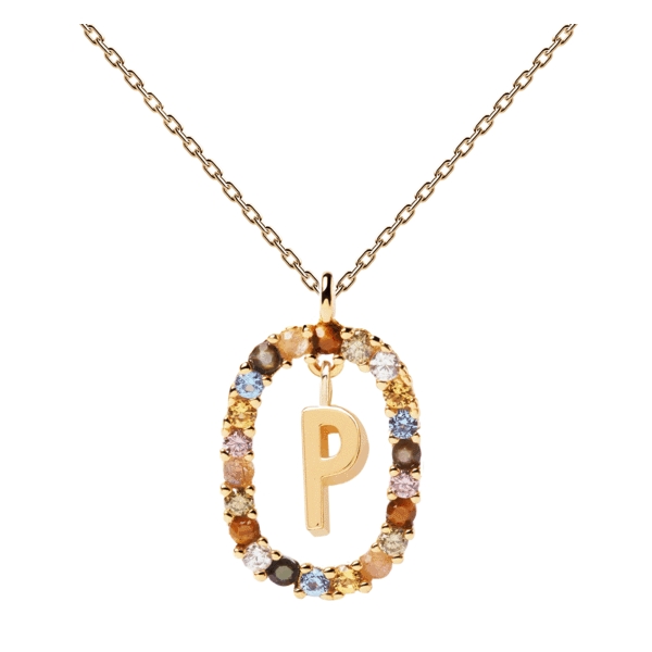 PDPAOLA LETRA P COLLAR CO01-275-U