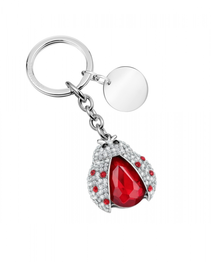 Morellato KEYHOLDER MAGIC LADYBUG W/STONES +SS TAG SD0394 - Vista frontal