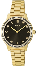RELOJ TOUS NOCTURNE IPG ESF NEGRA PIEDRAS BRAZALETE 900350410