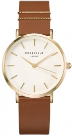 RELOJ ROSEFIELD THE WEST VILLAGE BLUSH COGNAC GOLD  WWCG-W86