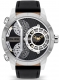 POLICE VIBE 2H,3H BLACK DIAL / BLACK LEATHER PEWJA2118101