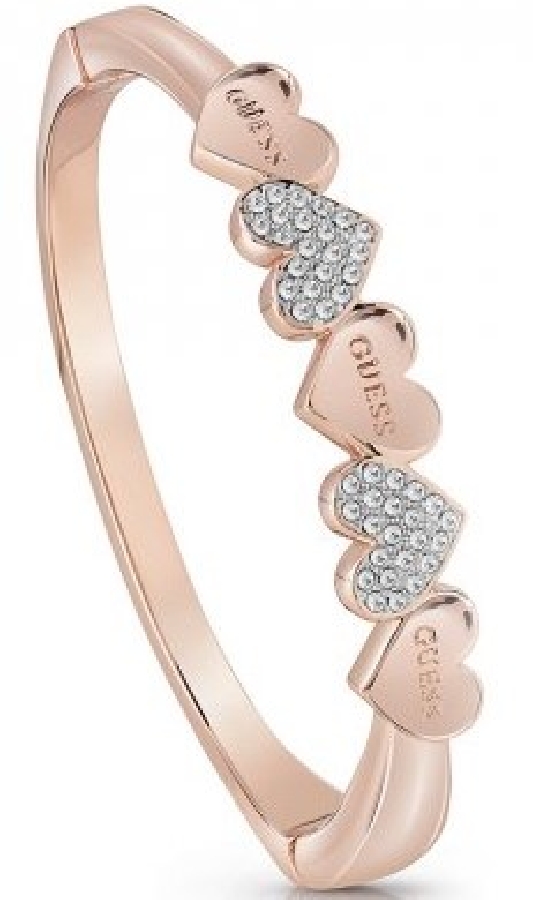 Guess JEWELLERY HEART BOUQUET UBB85104-S - Vista frontal
