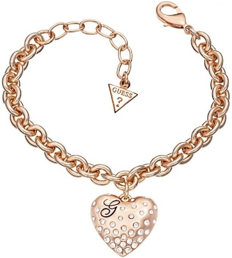 Guess JEWELLERY GLOSSY HEARTS UBB51442 - Vista frontal