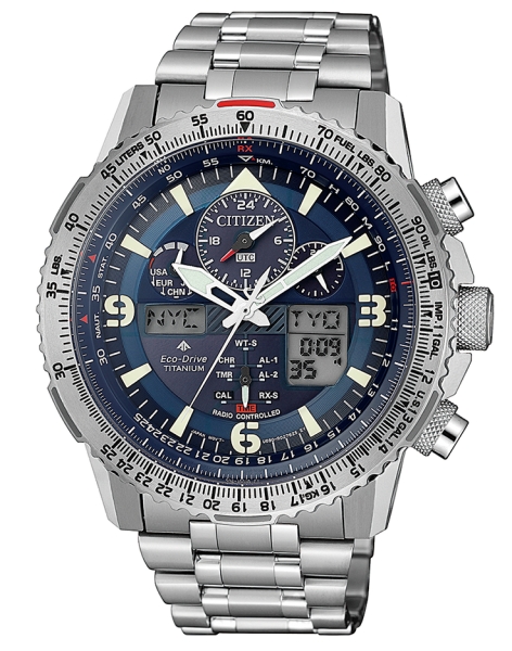 CITIZEN SUPER PILOT RADIOCONTROL JY8100-80L