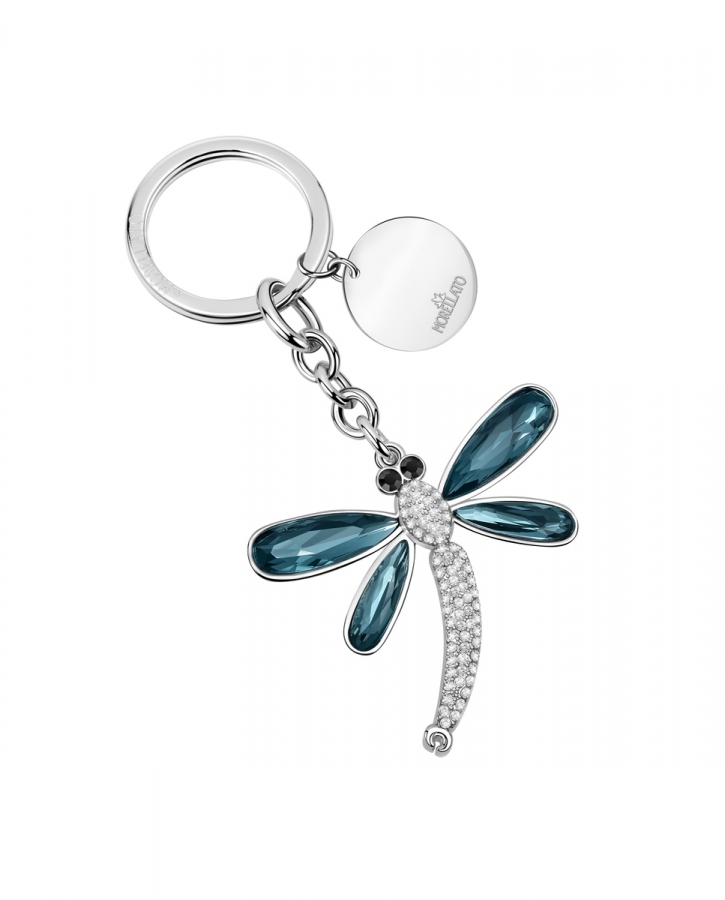 Morellato PORTACHIAVI MAGIC SS DRAGONFLY+BLUE WING SD0399 - Vista frontal