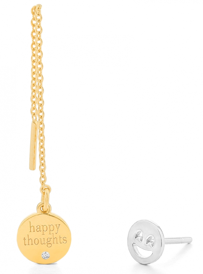 Secrecy Jewels HAPPY PENDIENTES E8216CDAWW900 - Vista frontal