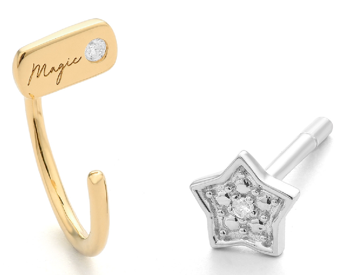 Secrecy Jewels MAGIC PENDIENTES E8221CDAWW900 - Vista frontal