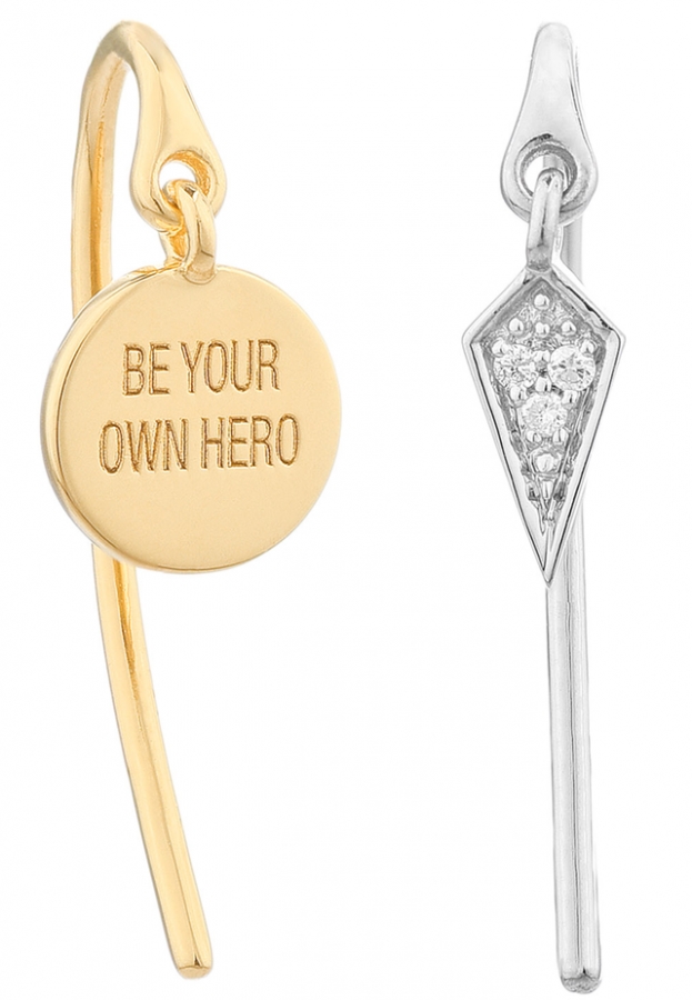 Secrecy Jewels HERO PENDIENTES E8235CDAWW900 - Vista frontal