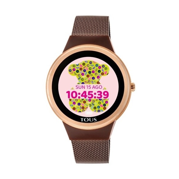 ✨Reloj Tous 100350670 mujer Rond Connect dorado y negro.